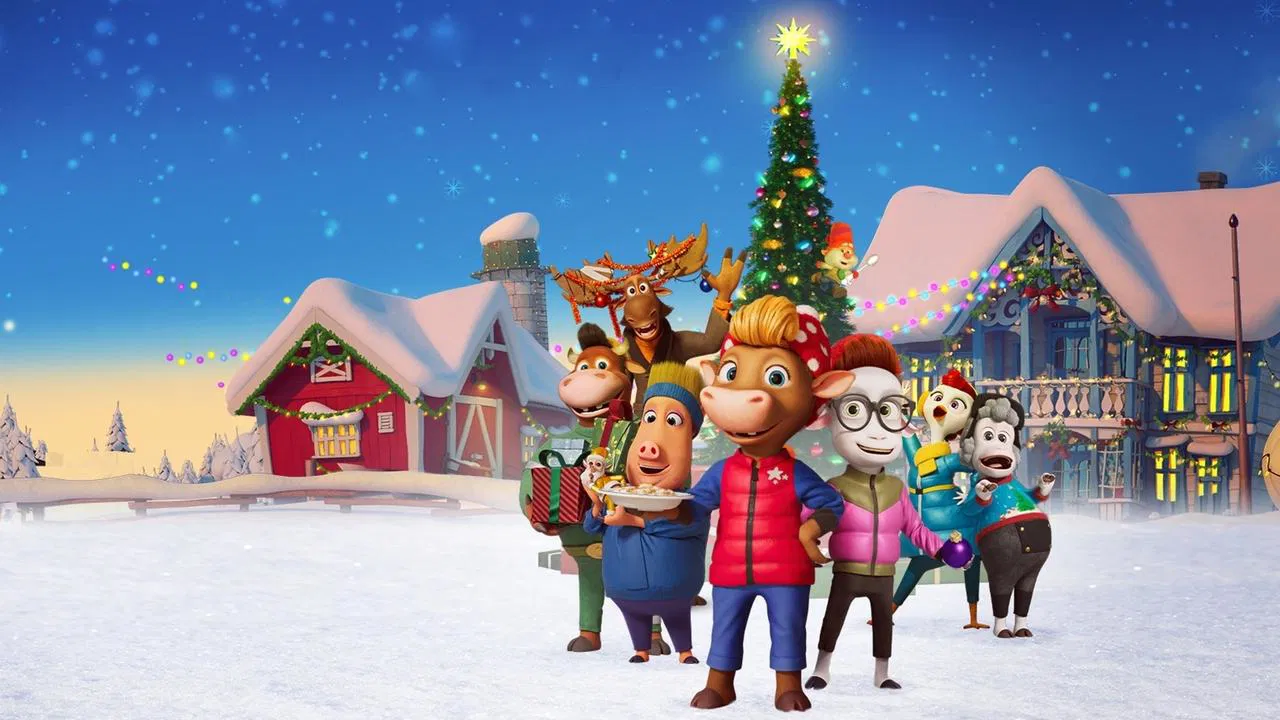 Christmas at Cattle Hill backdrop