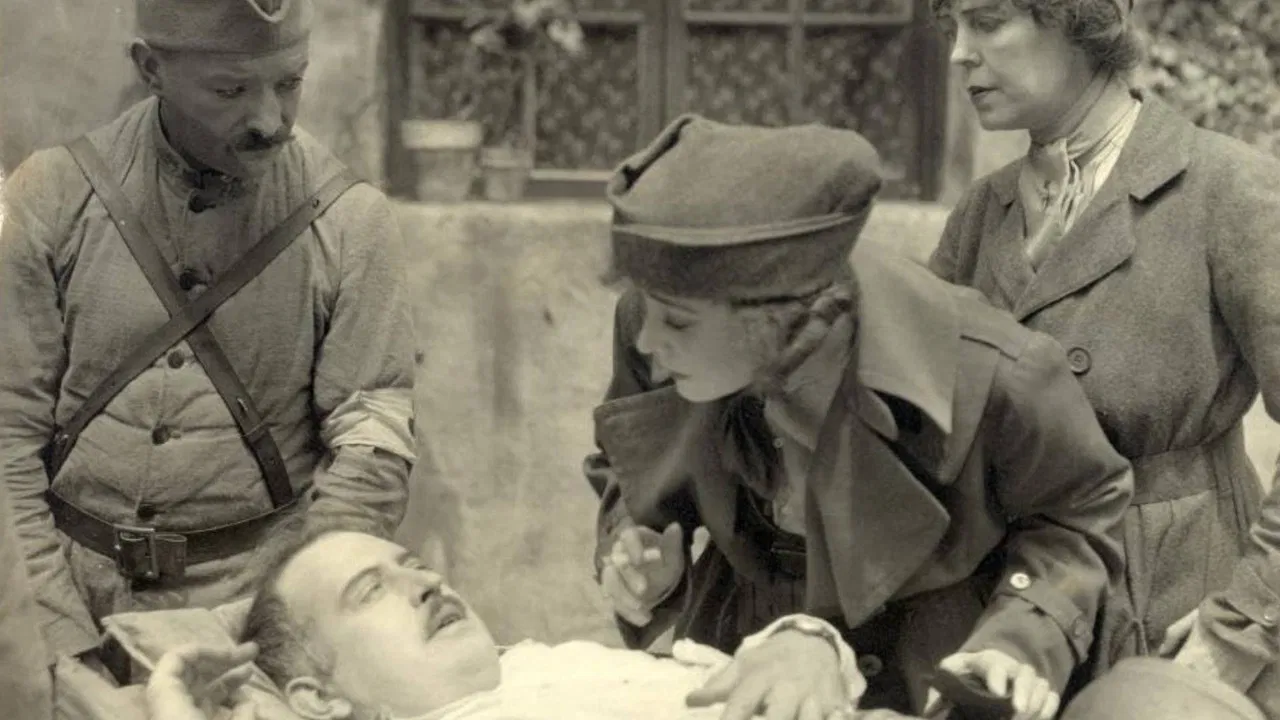 The Mystery Girl backdrop