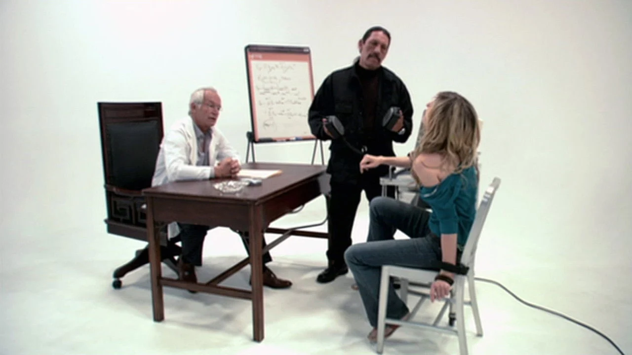 Necessary Evil backdrop