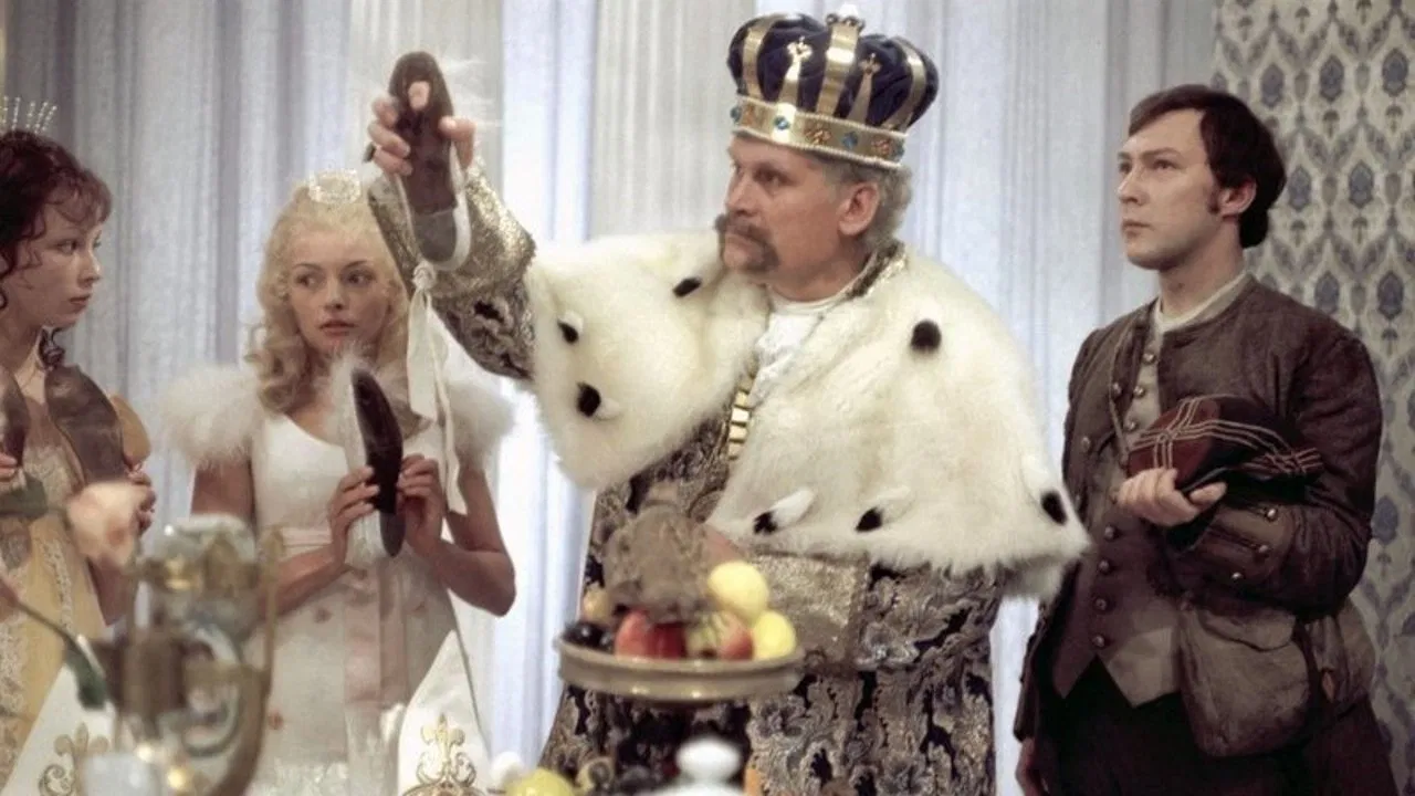 The Worn-Out Dancing Shoes backdrop