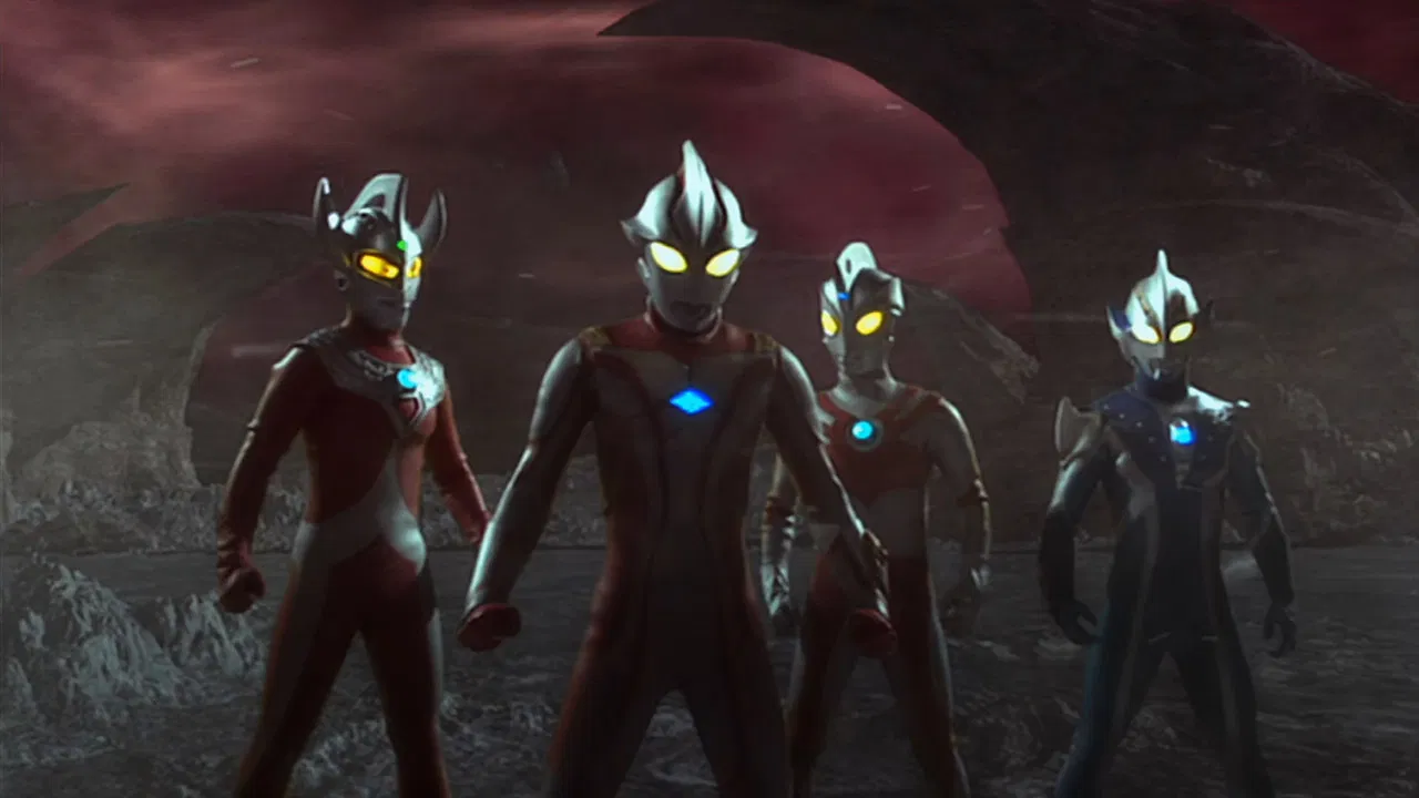Ultraman Mebius Side Story: Ghost Rebirth backdrop