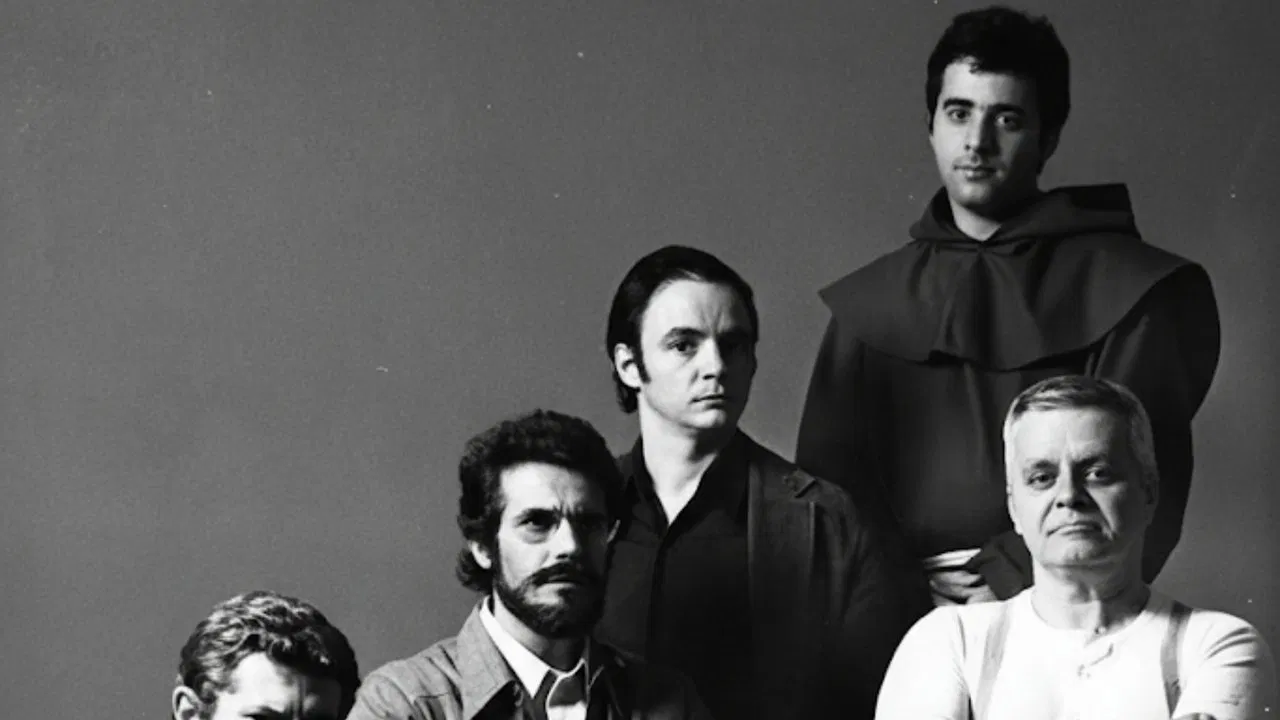 O Julgamento backdrop