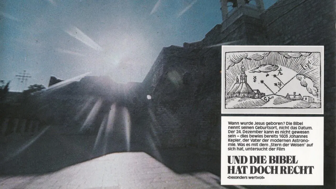 ...und die Bibel hat doch recht backdrop