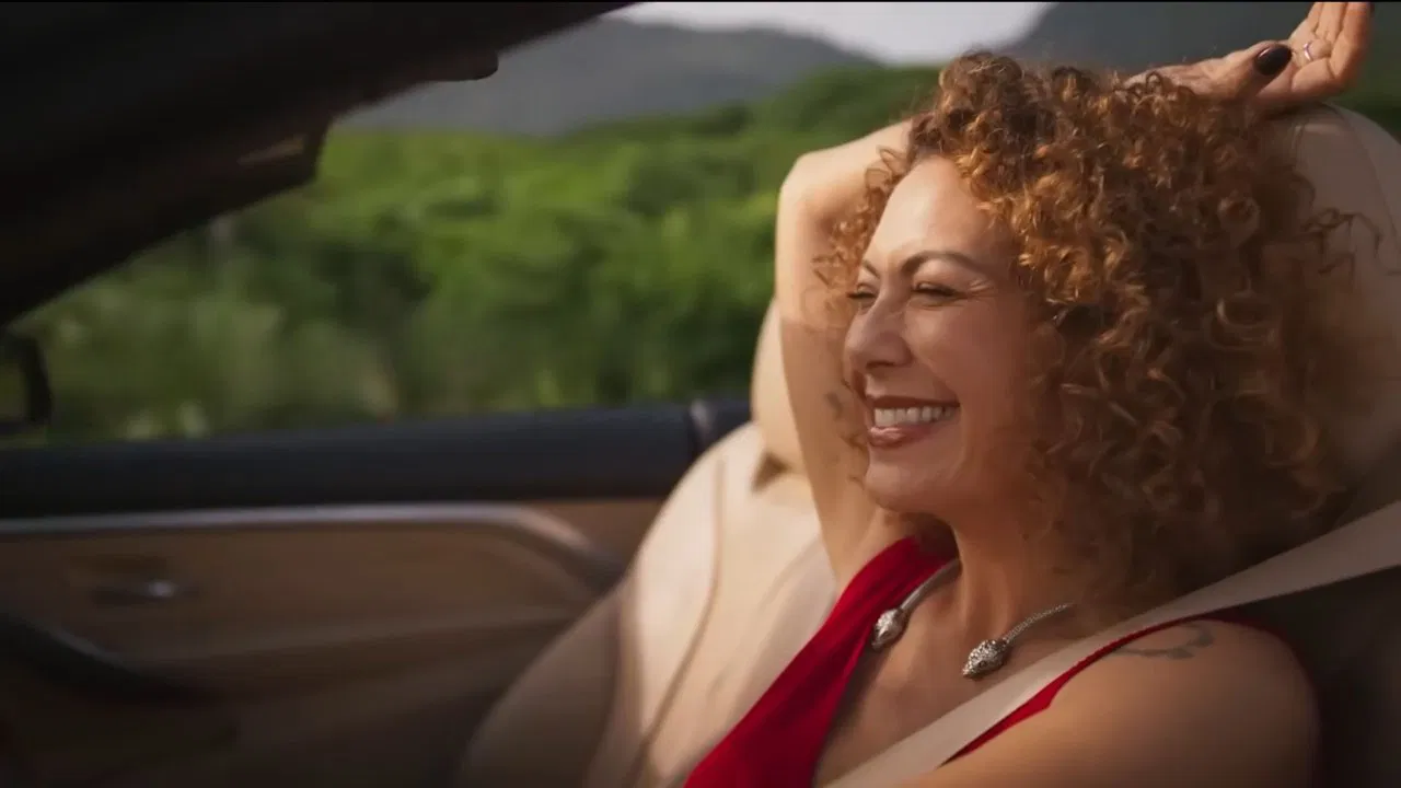 A Woman with No Filter backdrop