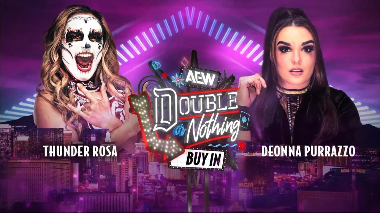 AEW Double or Nothing 2024: The Buy In backdrop