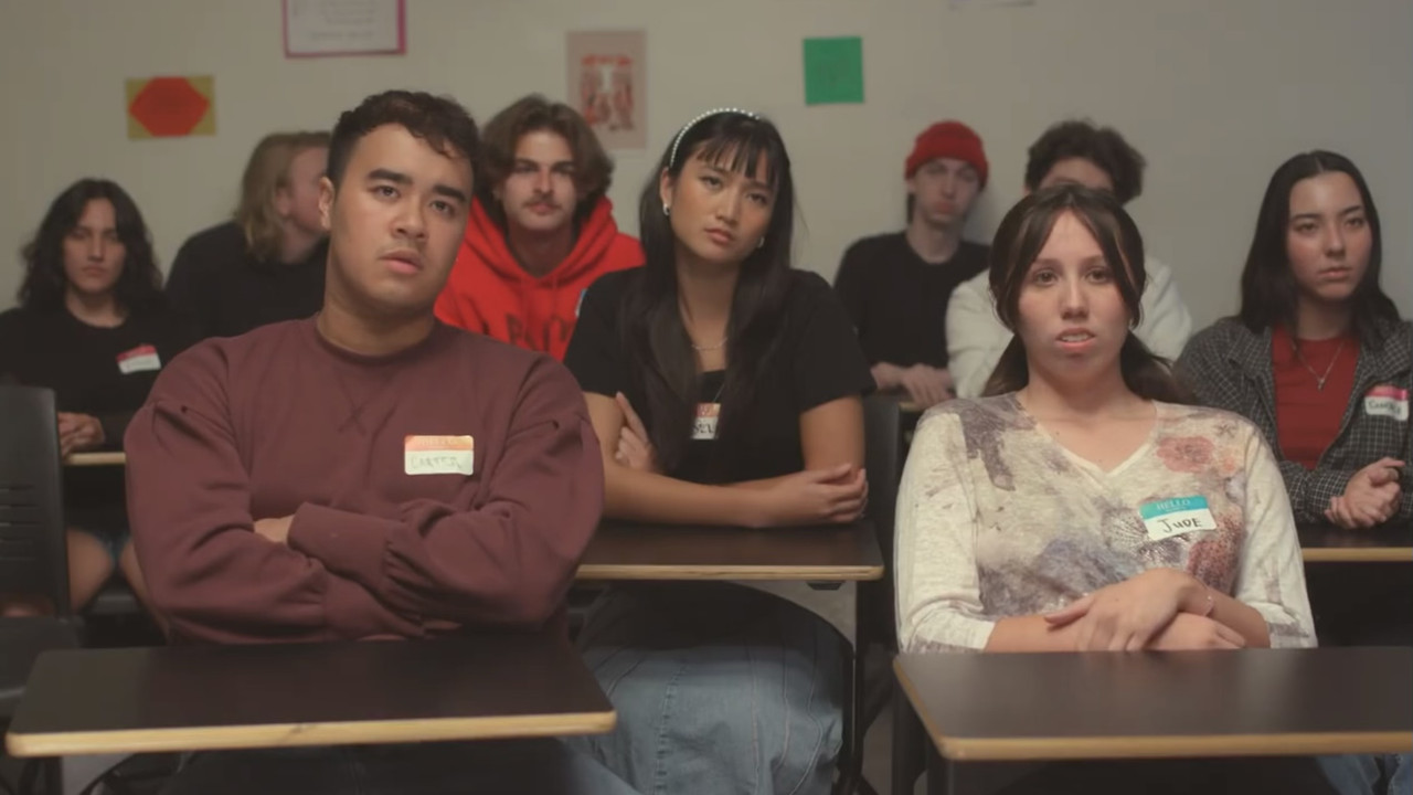 Eat, Shit, Pray backdrop