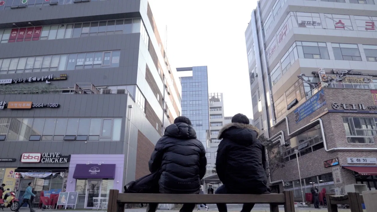 The Interviewees backdrop