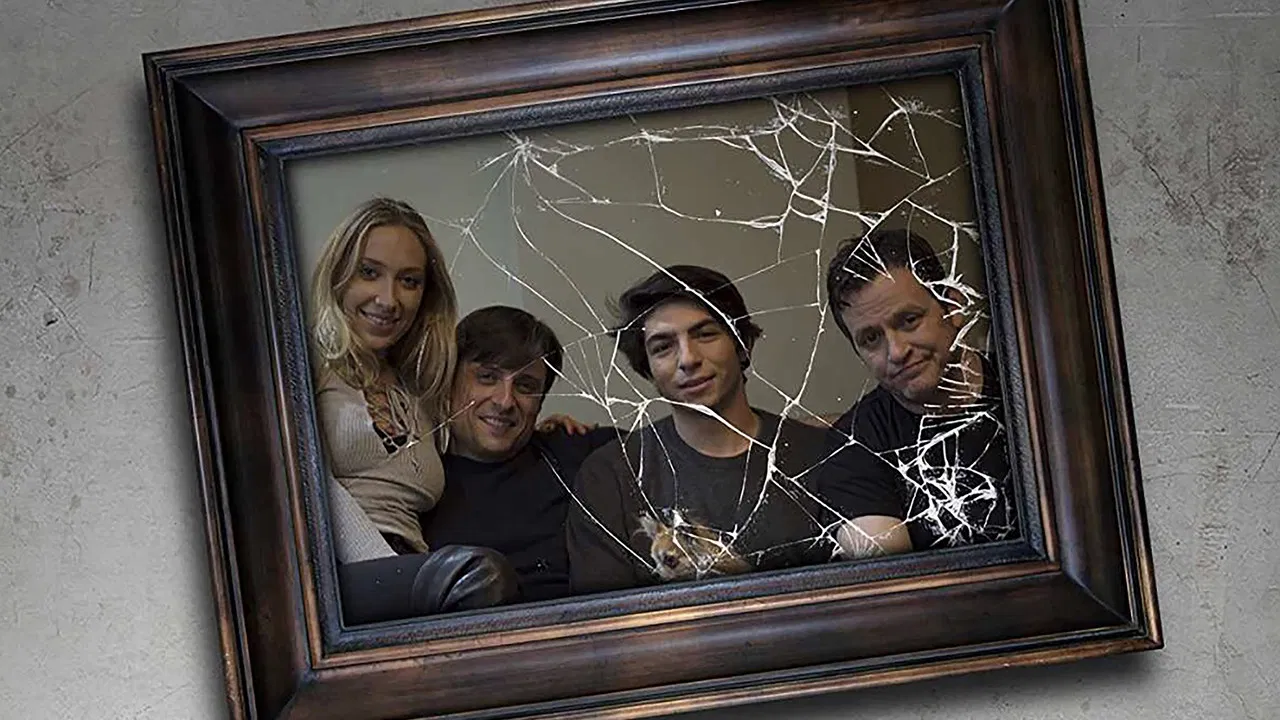 Forgetting Sandy Glass backdrop