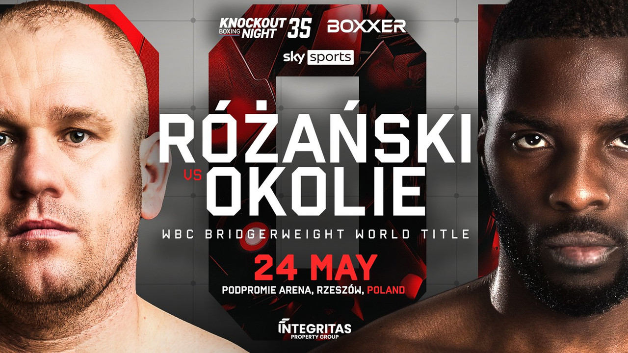 Lukasz Rozanski vs. Lawrence Okolie backdrop