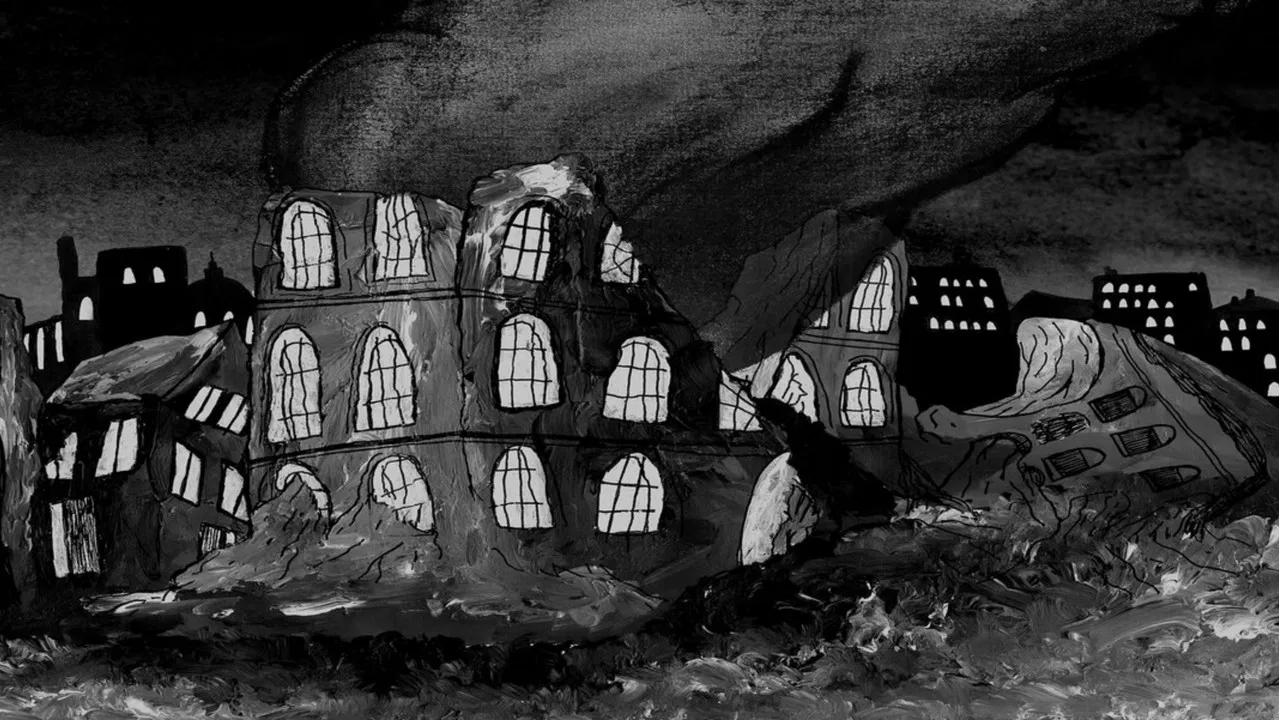 Diga para minha família que eu estou preso e vou voltar em um ano backdrop