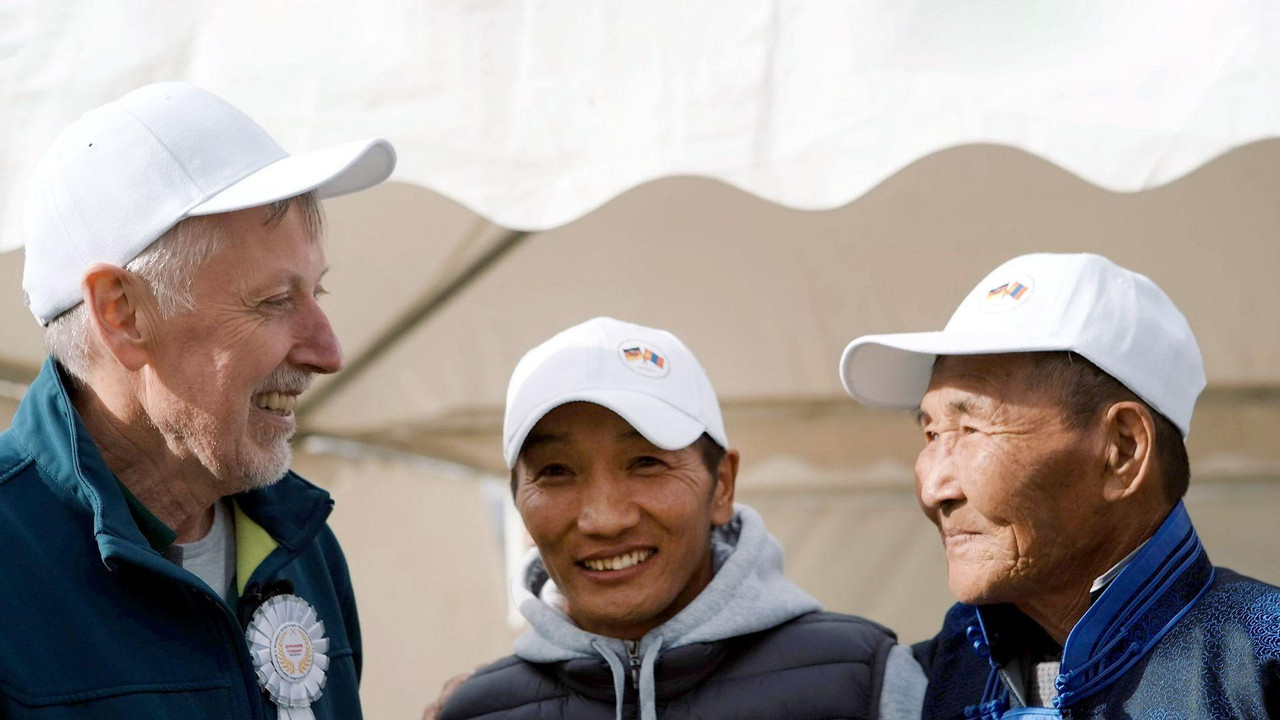 Schwarz Rot Gold - Schatzsuche in der Mongolei backdrop