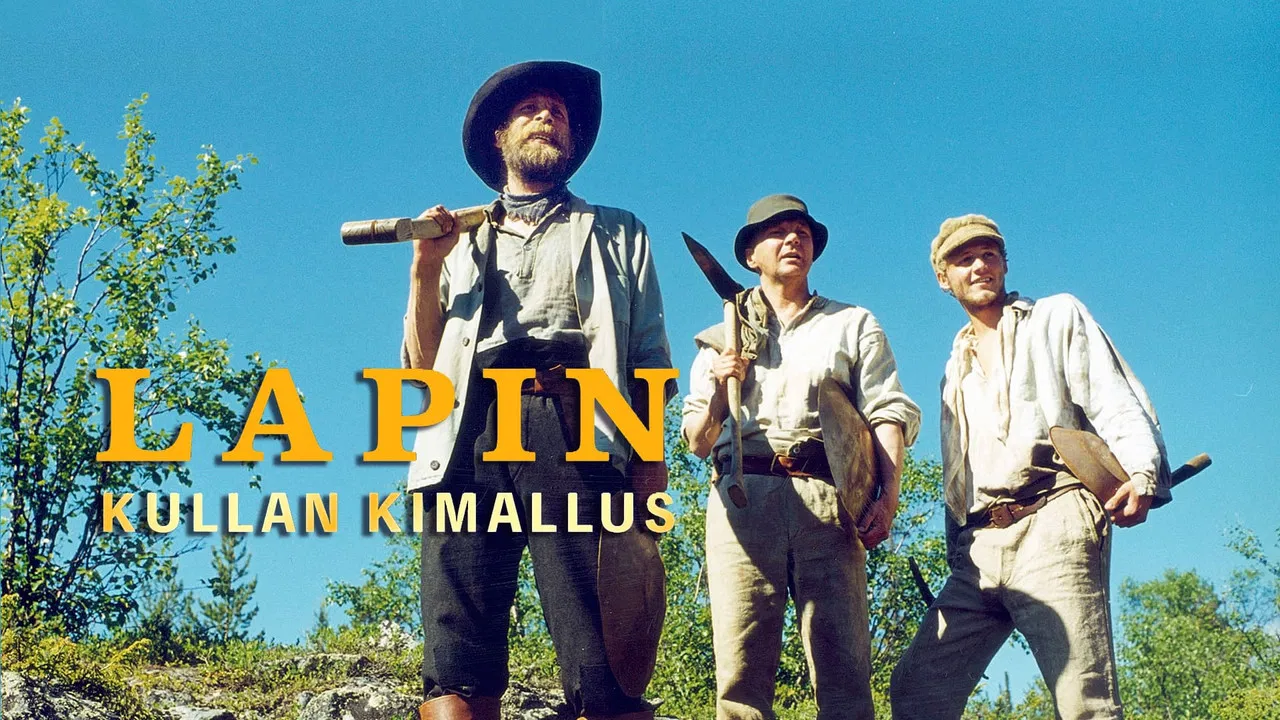 Lapin kullan kimallus backdrop