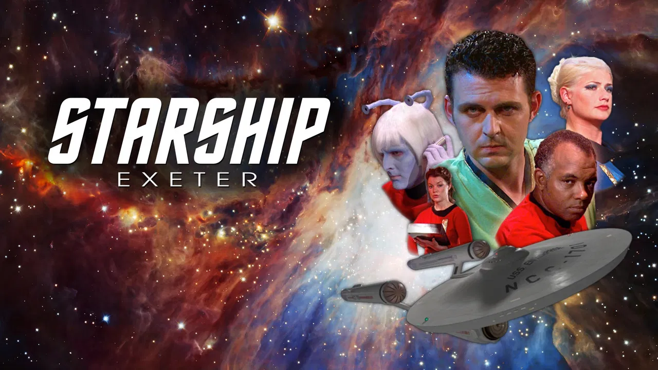 Starship Exeter backdrop
