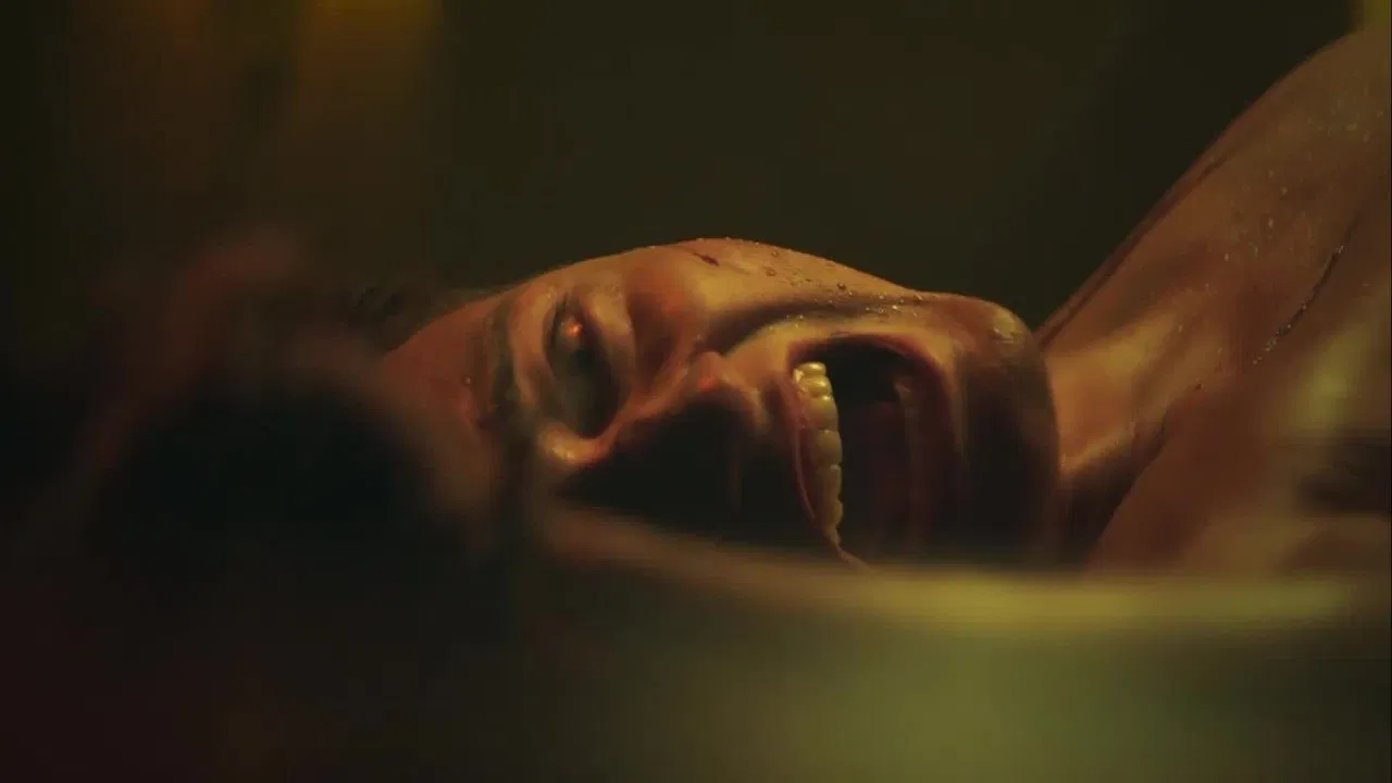 Scary Bride backdrop