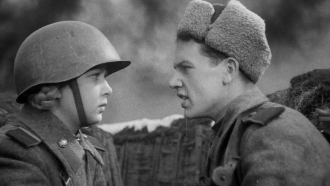 Private Aleksandr Matrosov backdrop