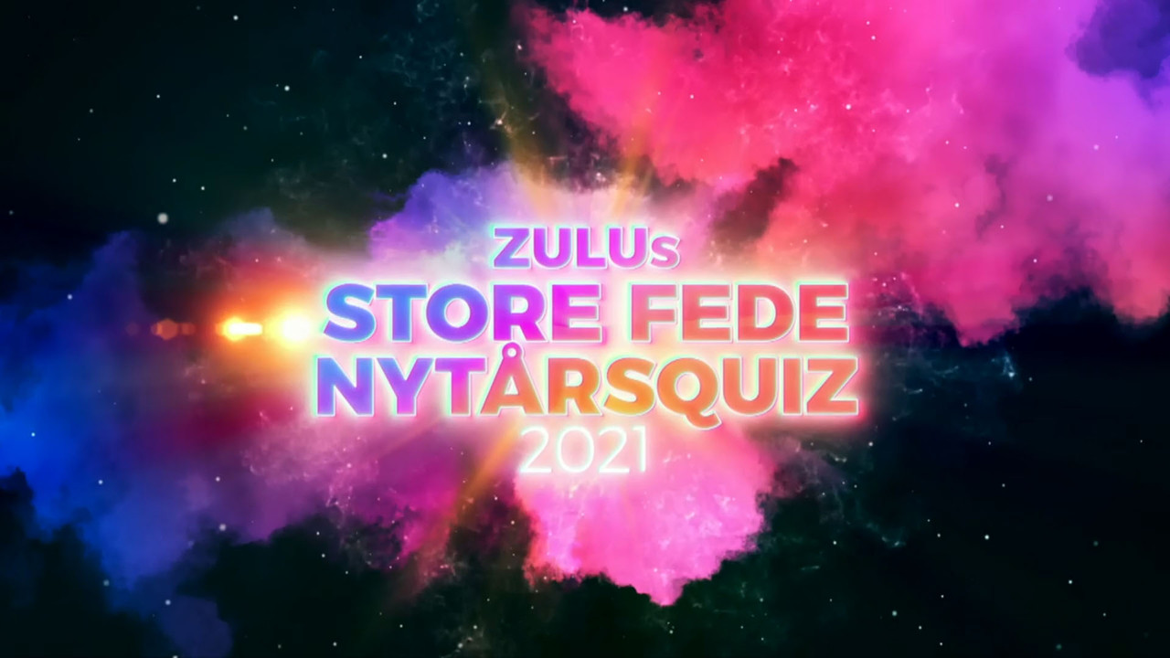 ZULUs store fede nytårsquiz backdrop