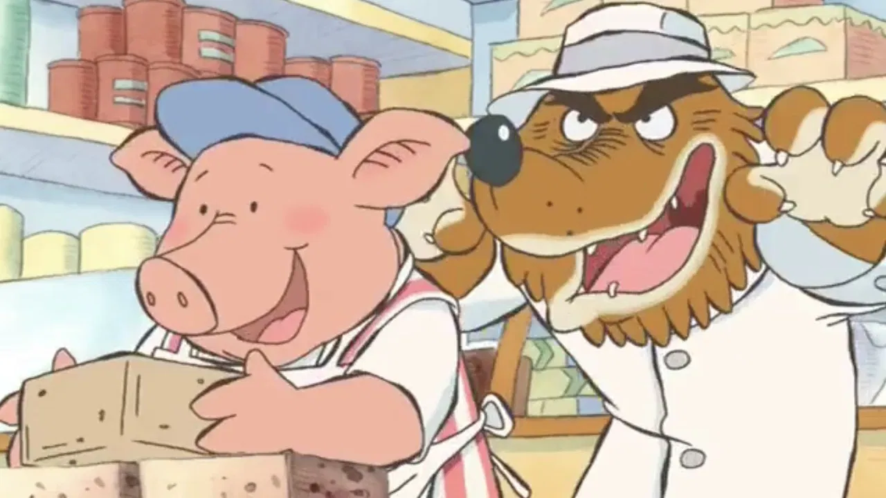 Preston Pig backdrop