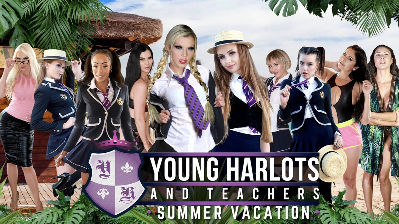 Young Harlots and Teachers: Summer Vacation backdrop