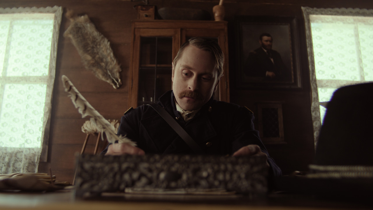 Outriding the Devil backdrop