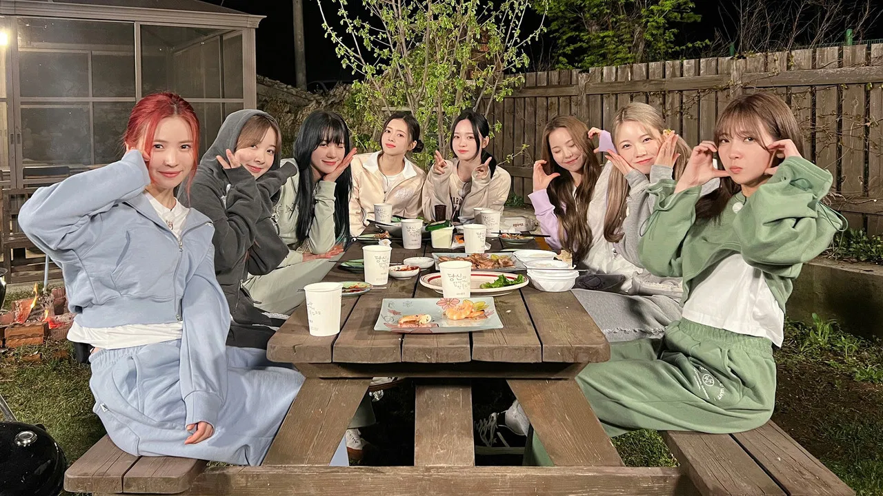 NiziU’s Rural Getaway backdrop