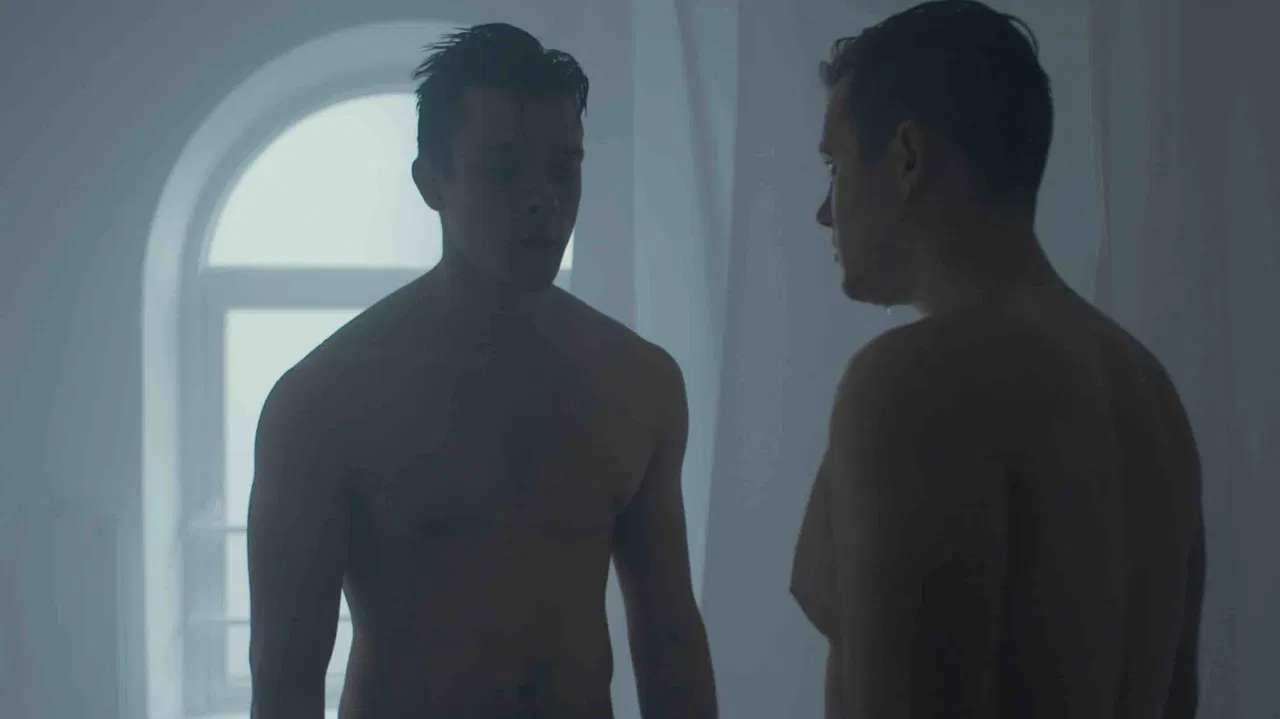 The Locker Room backdrop