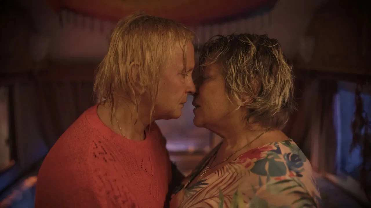 My Old Gals backdrop