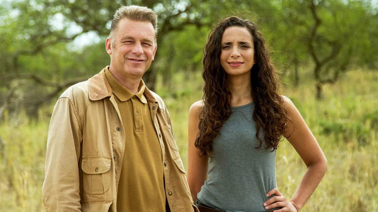 Waterhole: Africa's Animal Oasis backdrop