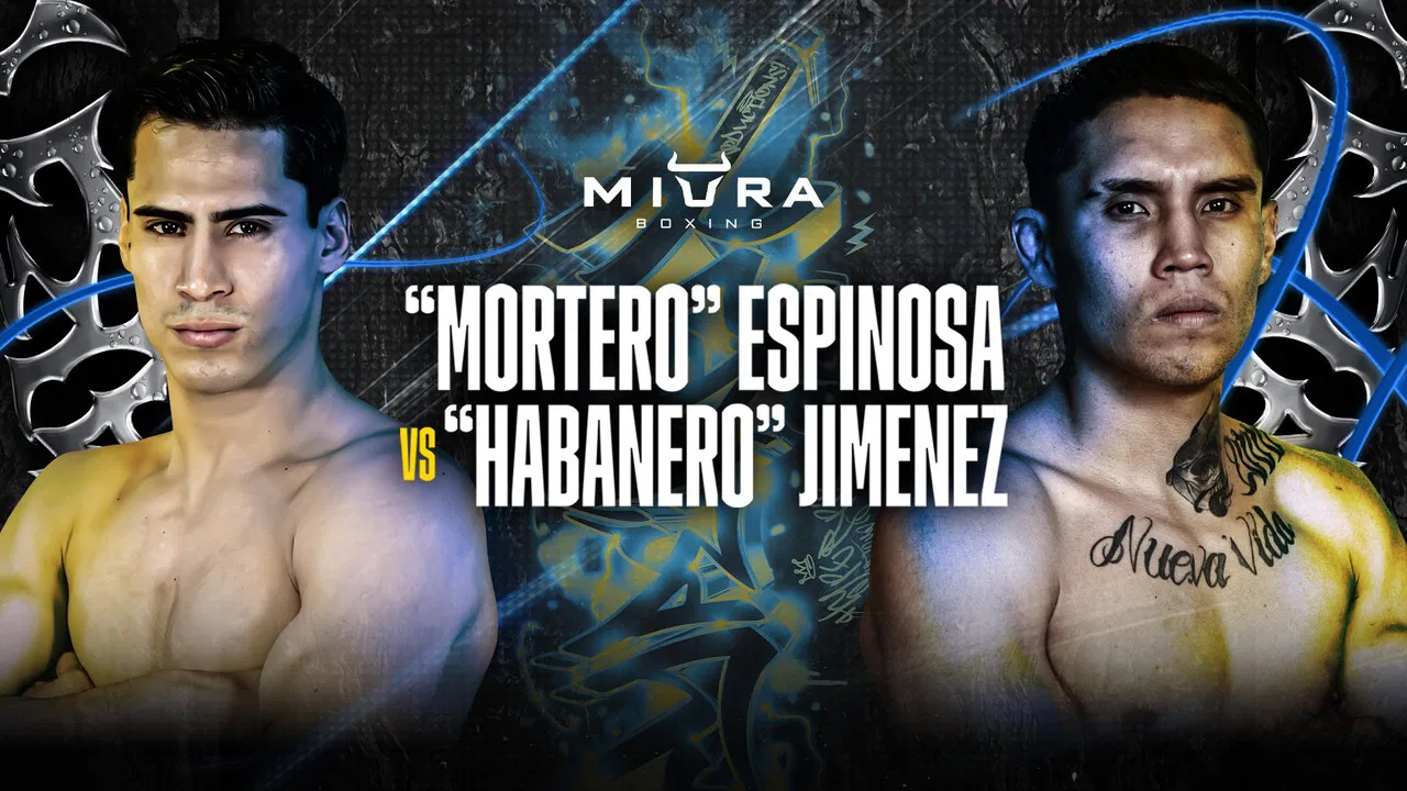 Jimerr Espinosa vs. Rogelio Jimenez backdrop