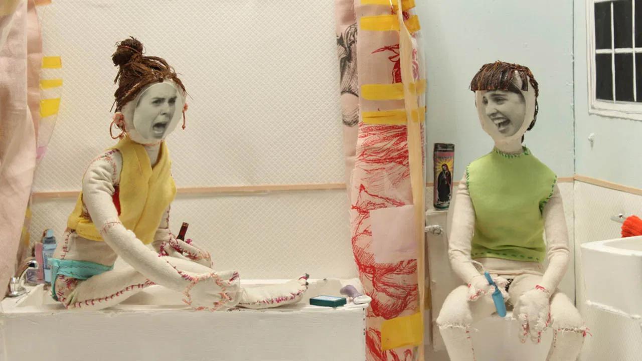 The Emily & Ariel Show backdrop