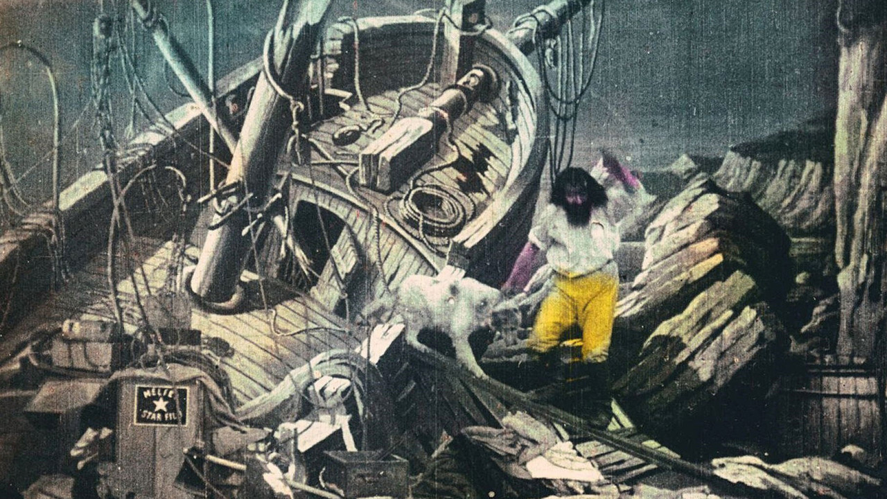 Robinson Crusoe backdrop