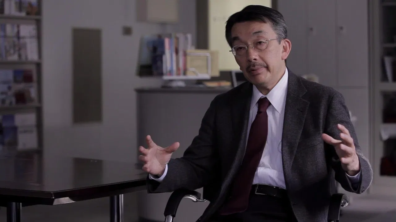 Sad People Factory backdrop