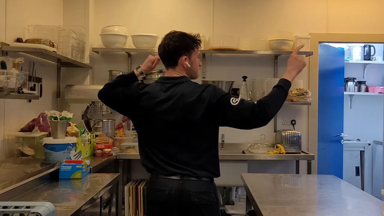 Curl Aberdeen Christmas Special backdrop