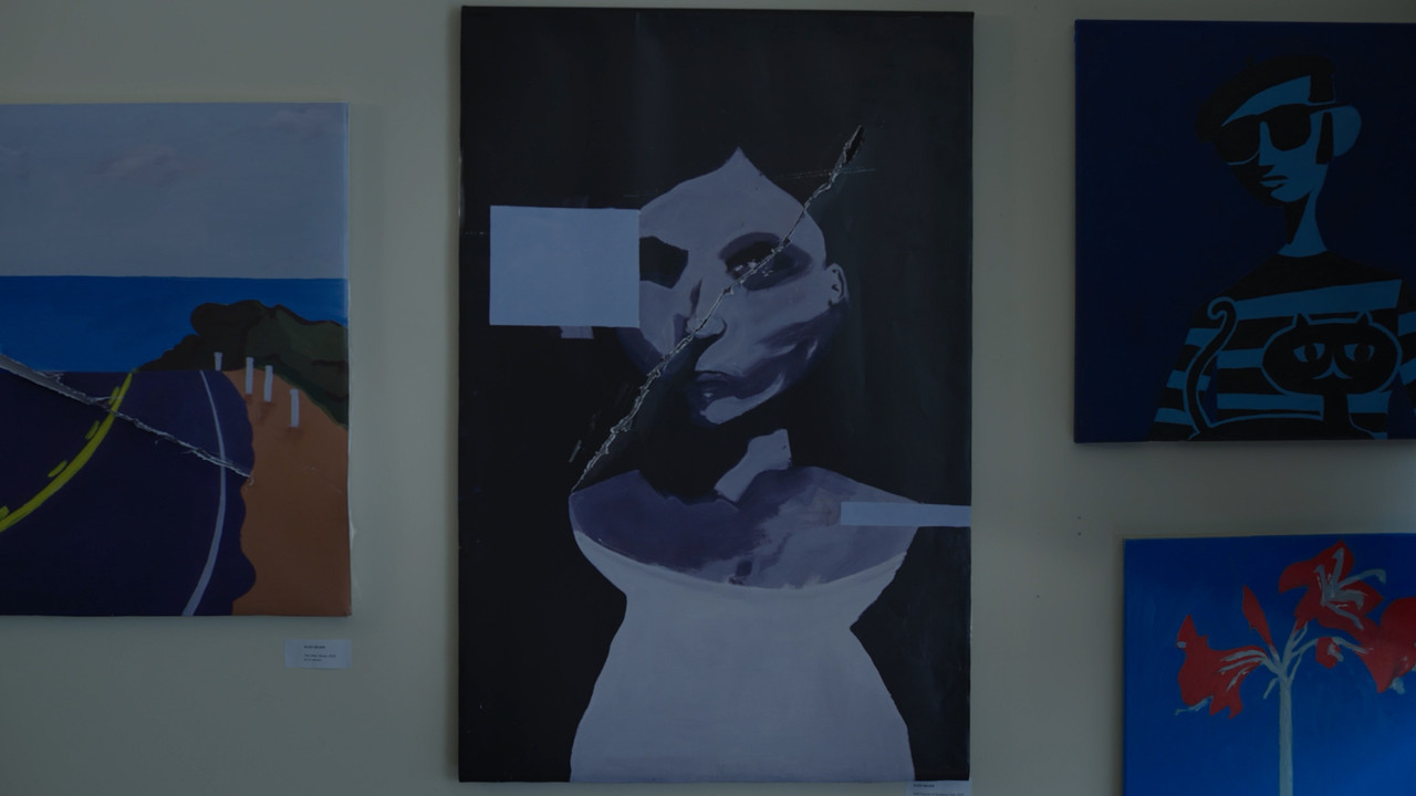 Self Portrait backdrop