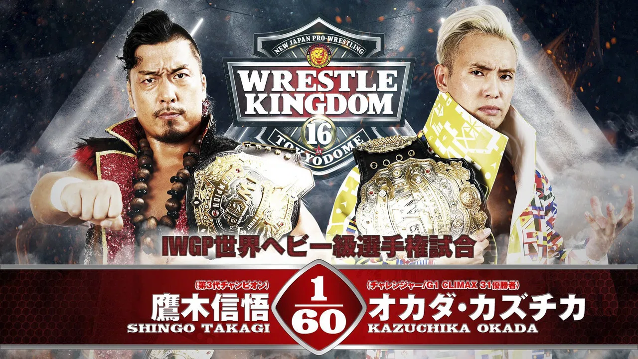NJPW Wrestle Kingdom 16: Night 1 backdrop