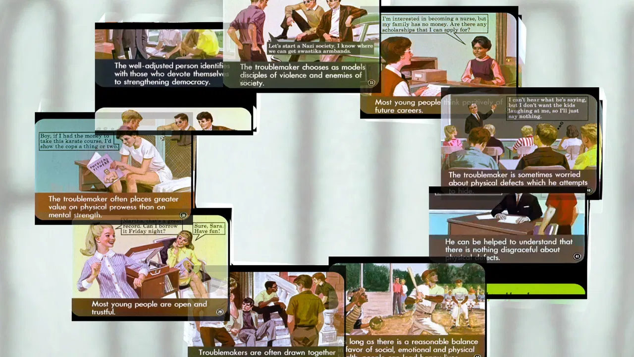 What Troubles the Troublemaker backdrop