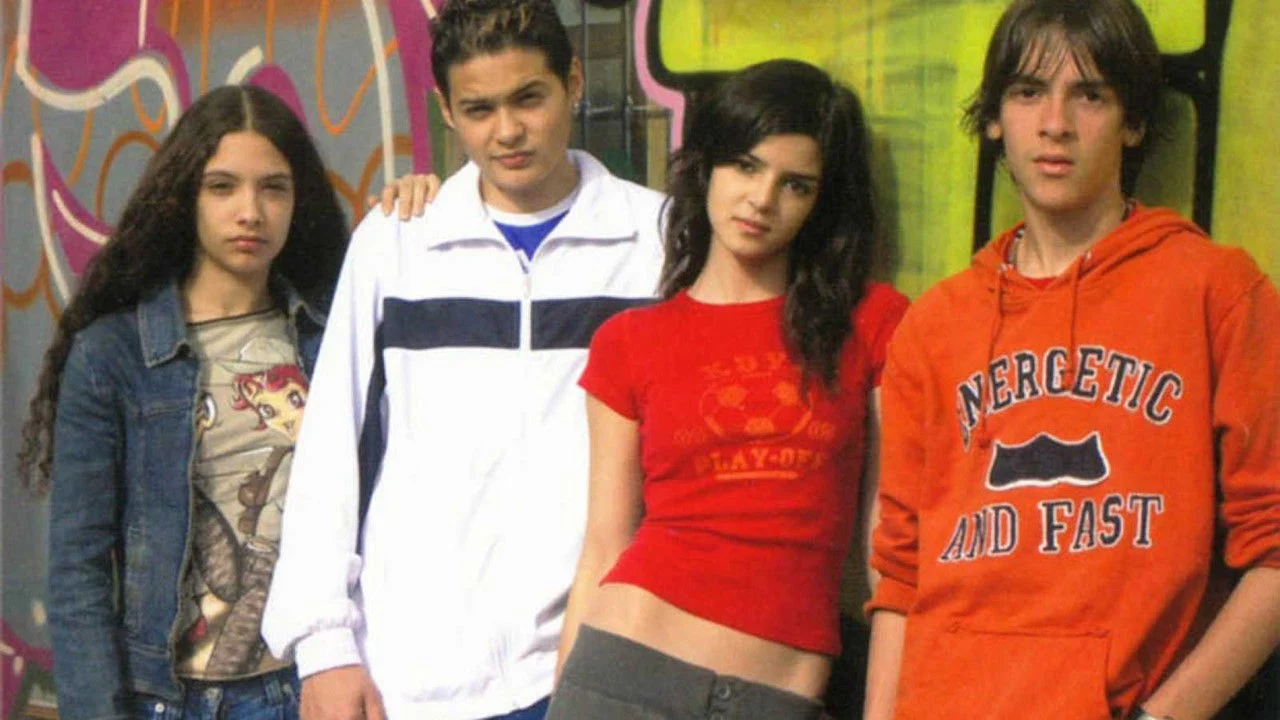 Arena en los bolsillos backdrop