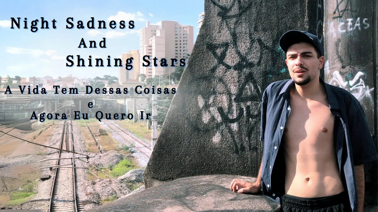 Night Sadness And Shining Stars backdrop