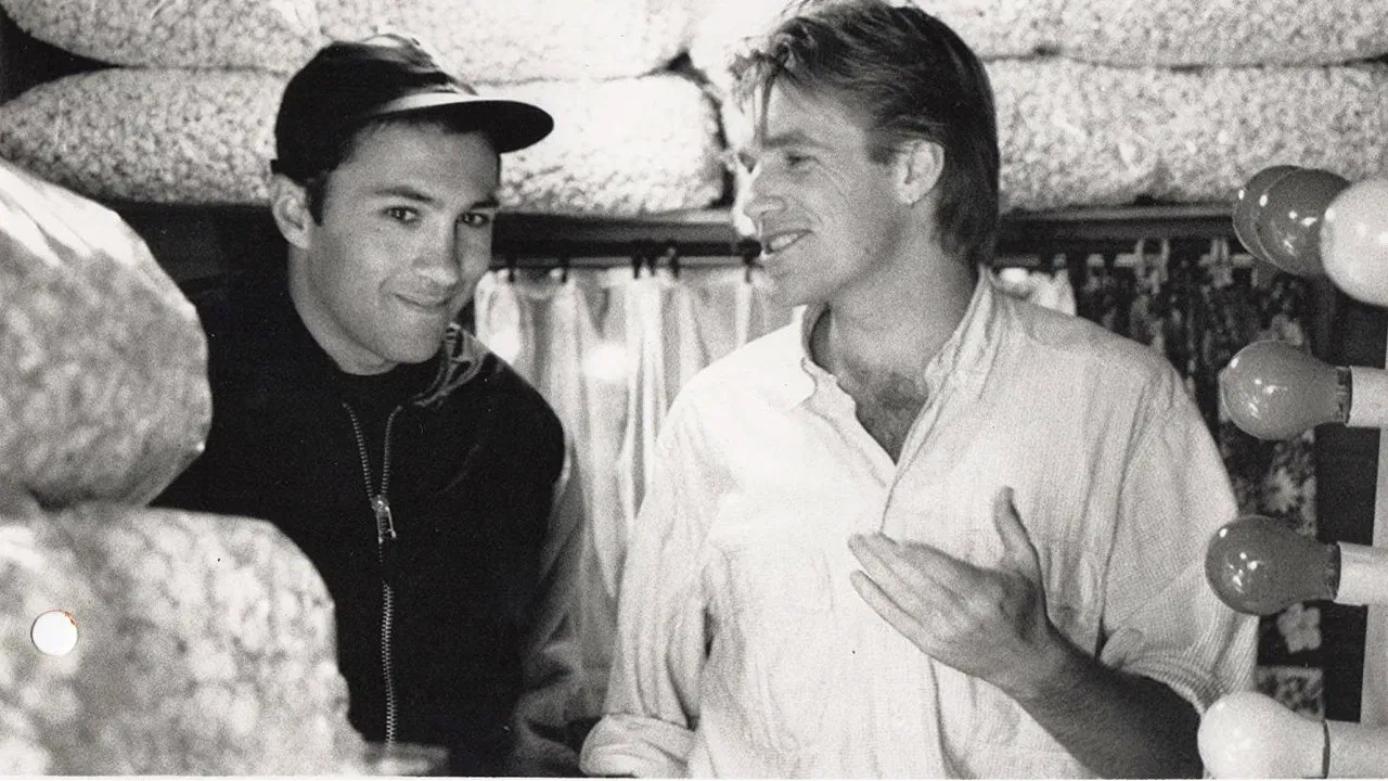 Bad News Bachelors backdrop