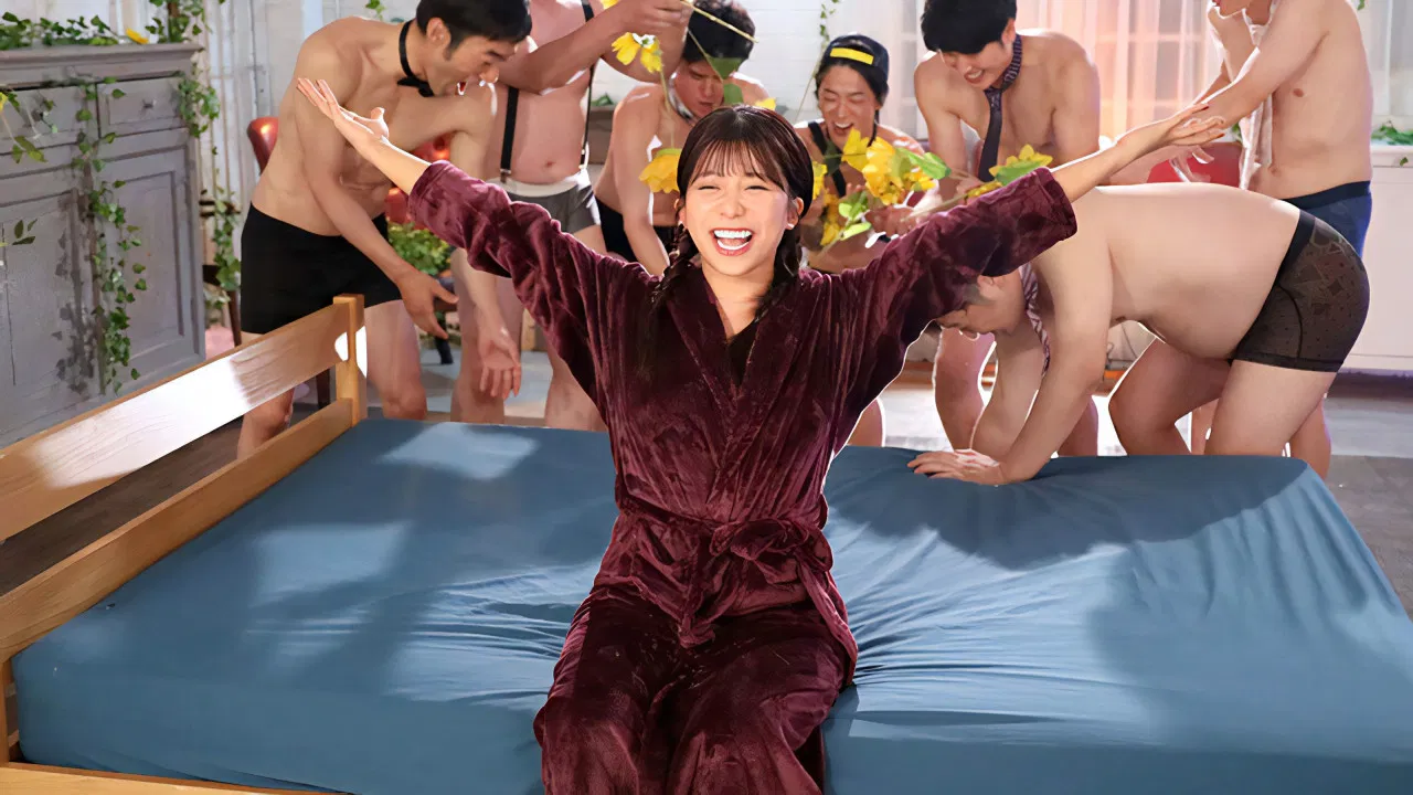 にこと大乱交、しよ？みんなが恋する11人乱交シチュエーション！ 川越にこのタイプな男性が発覚！？ backdrop