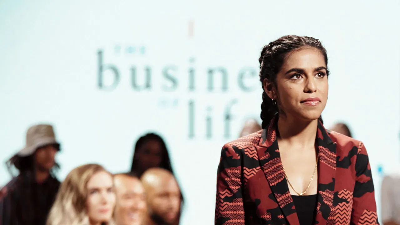 The Business of Life backdrop