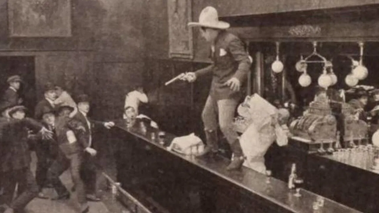 Western Blood backdrop