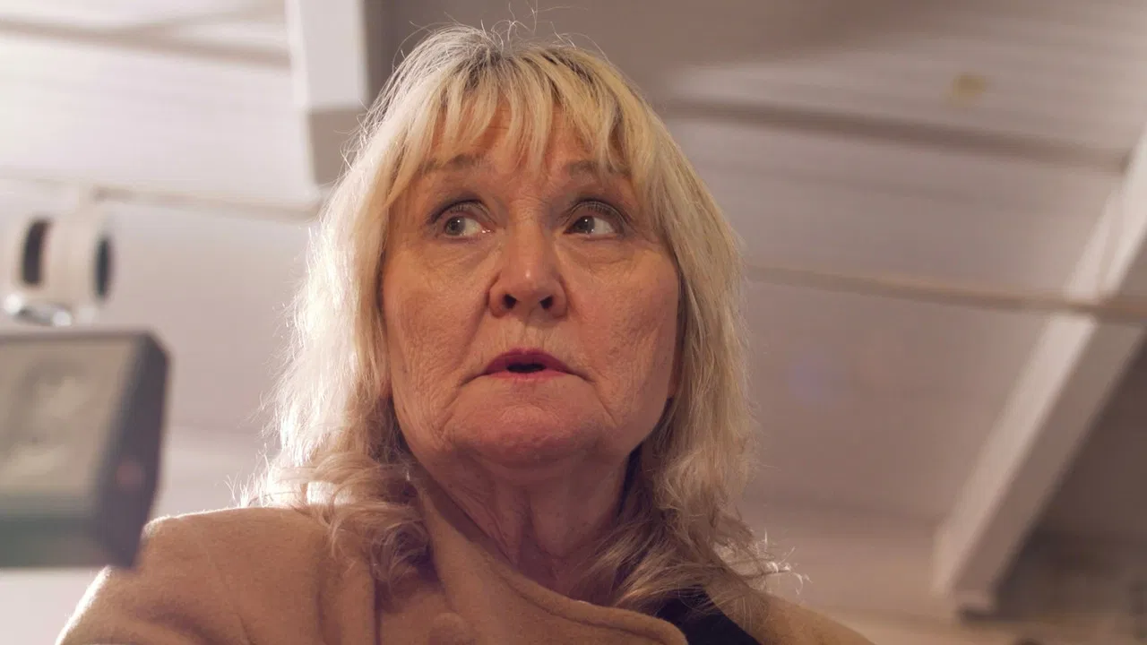 Mrs Mavis and the Body backdrop