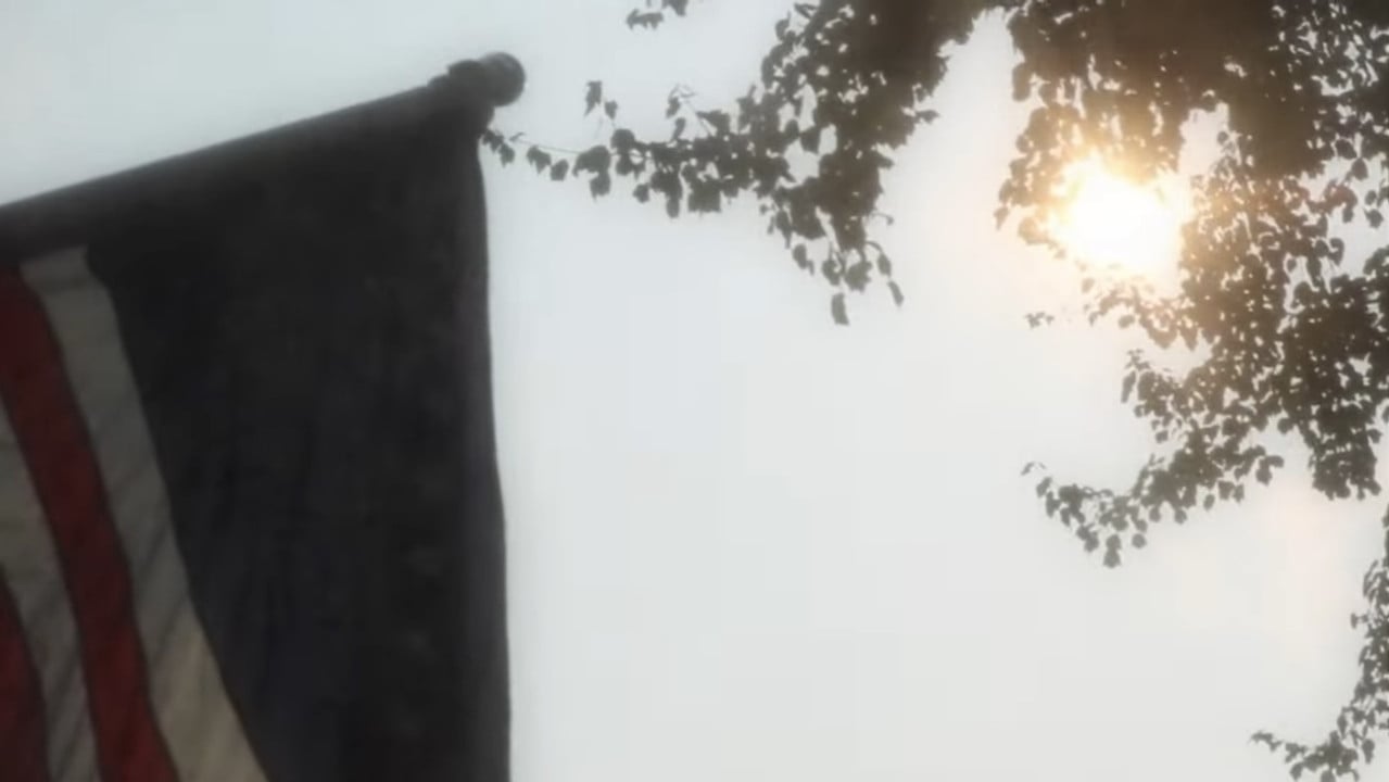 'Blue Skies' backdrop