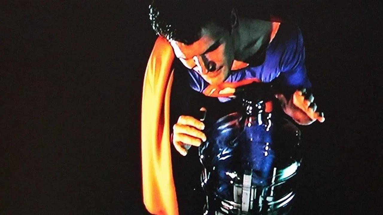 Superman Recites Selections from 'The Bell Jar' and Other Works by Sylvia Plath backdrop