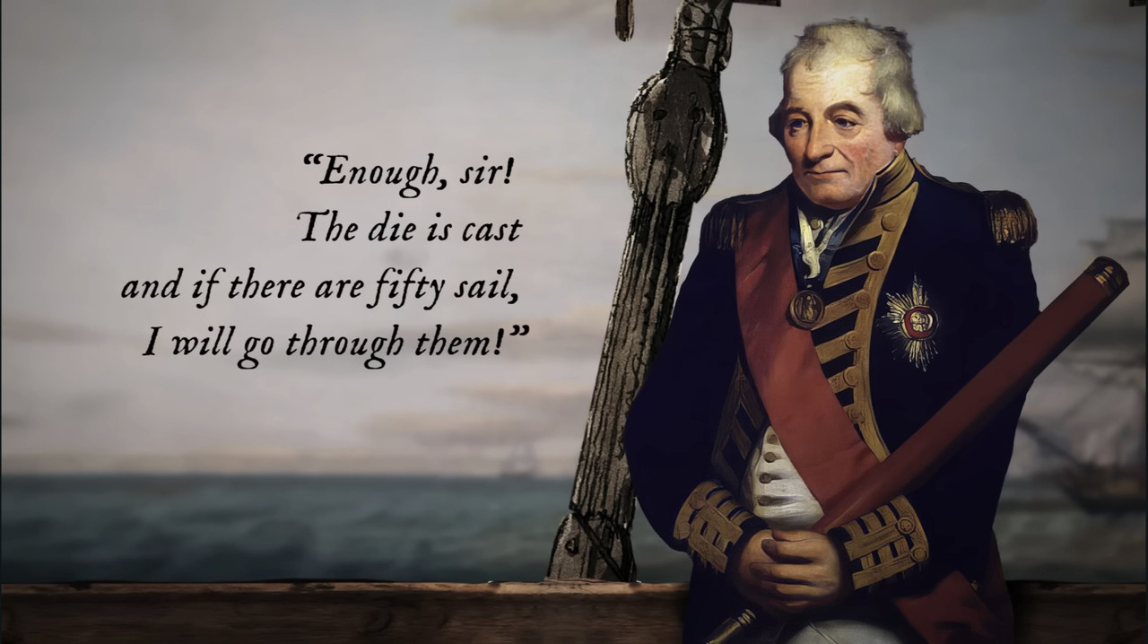 Nelson's Battles in 3D: Cape St. Vincent backdrop