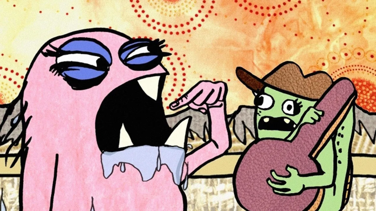 Lost Monster Hop backdrop