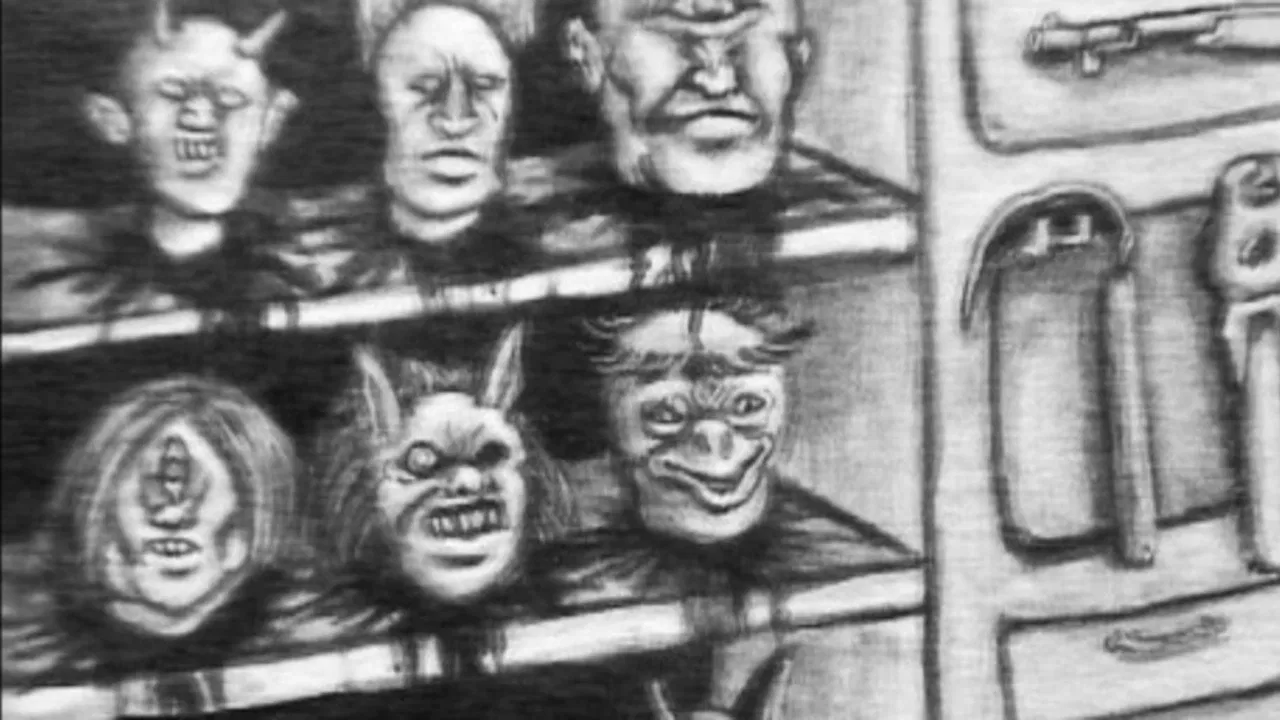 Space Yokai War backdrop