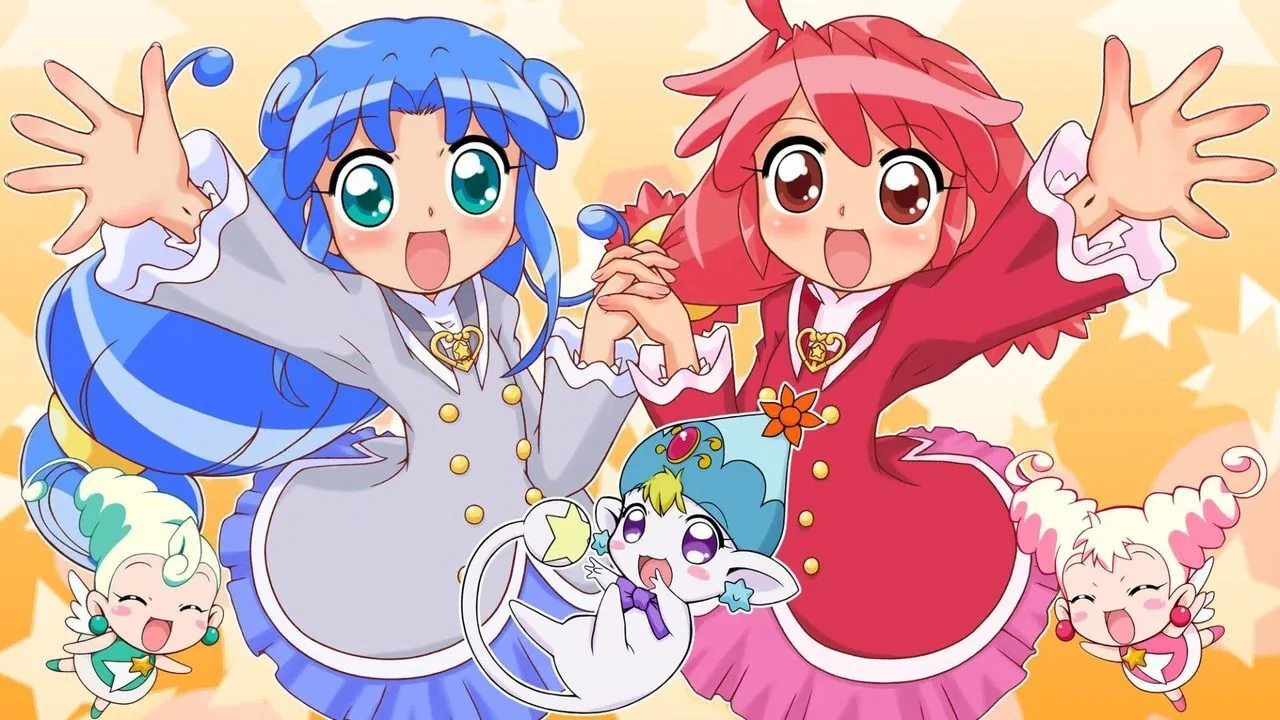 Twin Princess of Wonder Planet backdrop