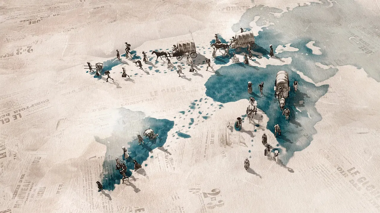 European Emigration: Forgotten Stories backdrop