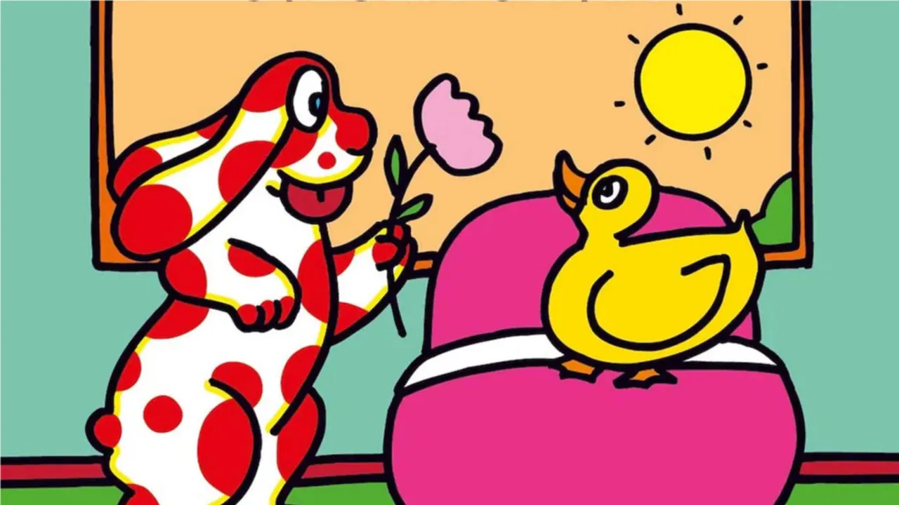 Pimpa e Olivia Paperina backdrop